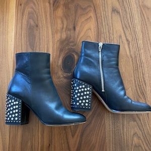 Black Studded Dolce Vita boots